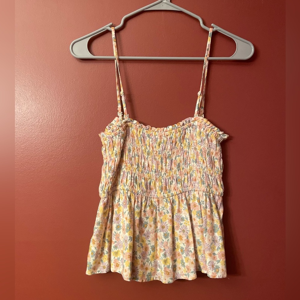American Eagle Floral Tank